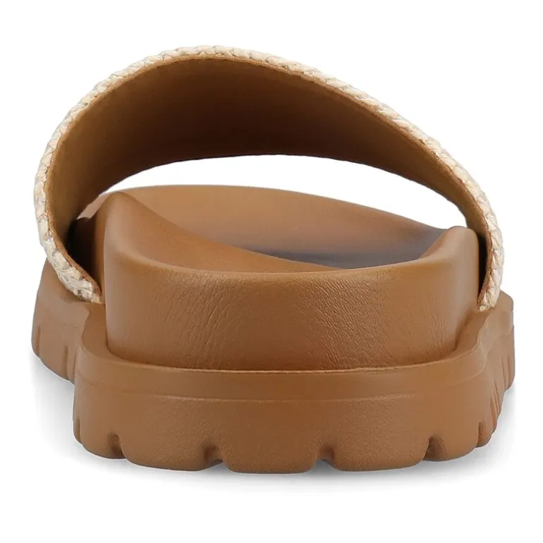 Journee Collection Womens Starr Flat Sandals