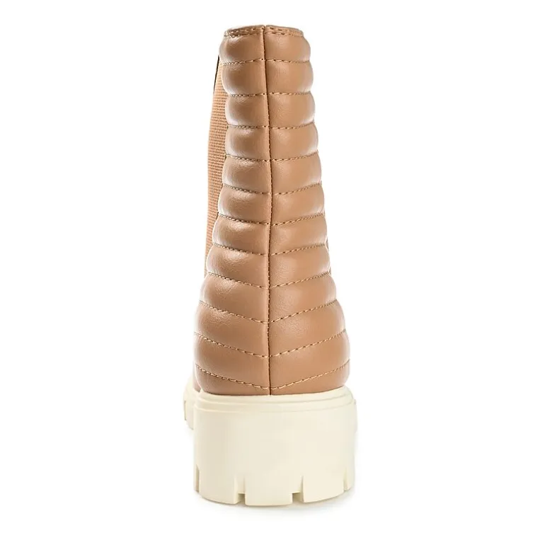 Journee Collection Womens Tatiana Block Heel Booties
