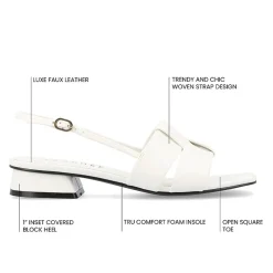 Journee Collection Womens Tabatha Heeled Sandals