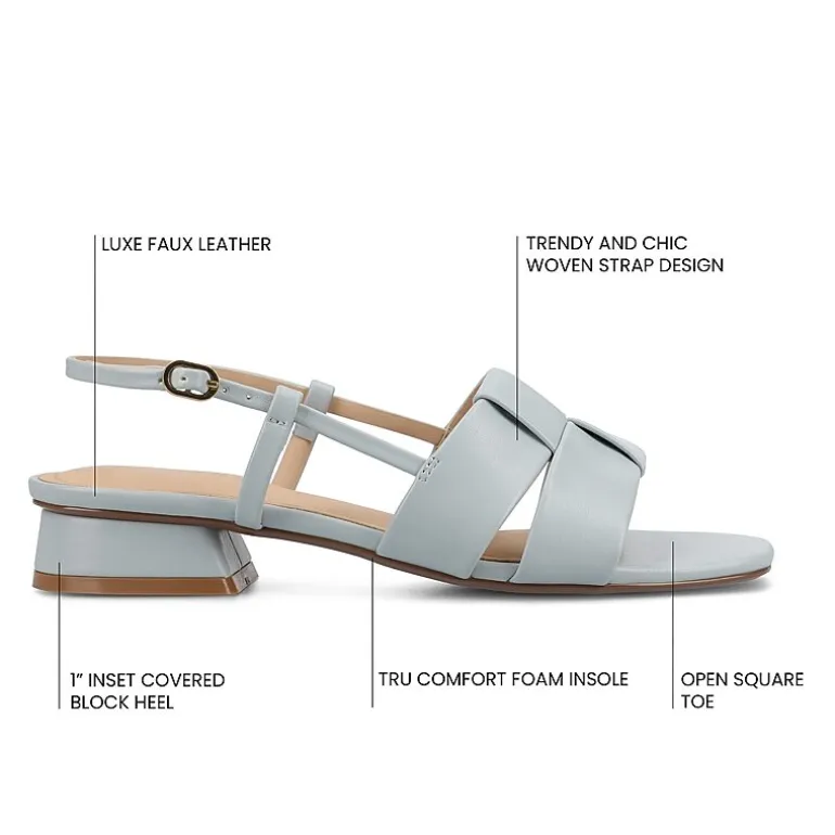 Journee Collection Womens Tabatha Heeled Sandals