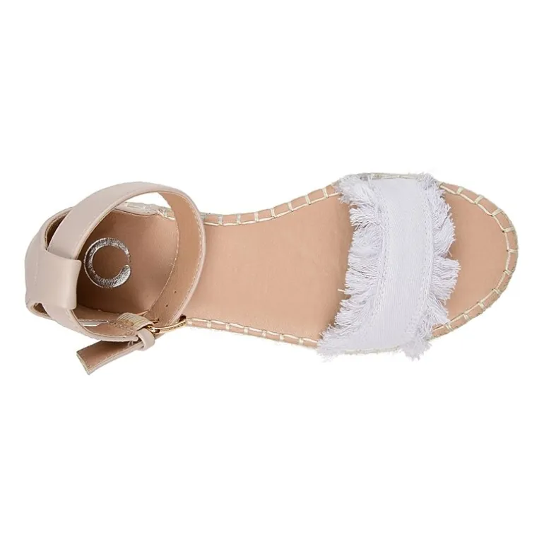 Journee Collection Womens Tristeen Wedge Sandals
