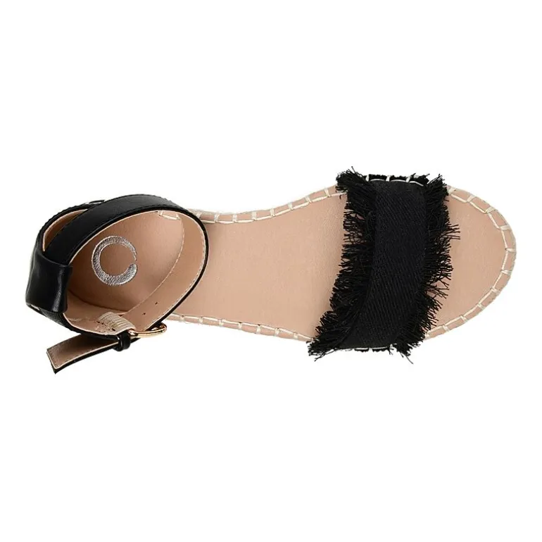 Journee Collection Womens Tristeen Wedge Sandals