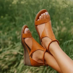 Journee Collection Womens Trayle Wedge Sandals