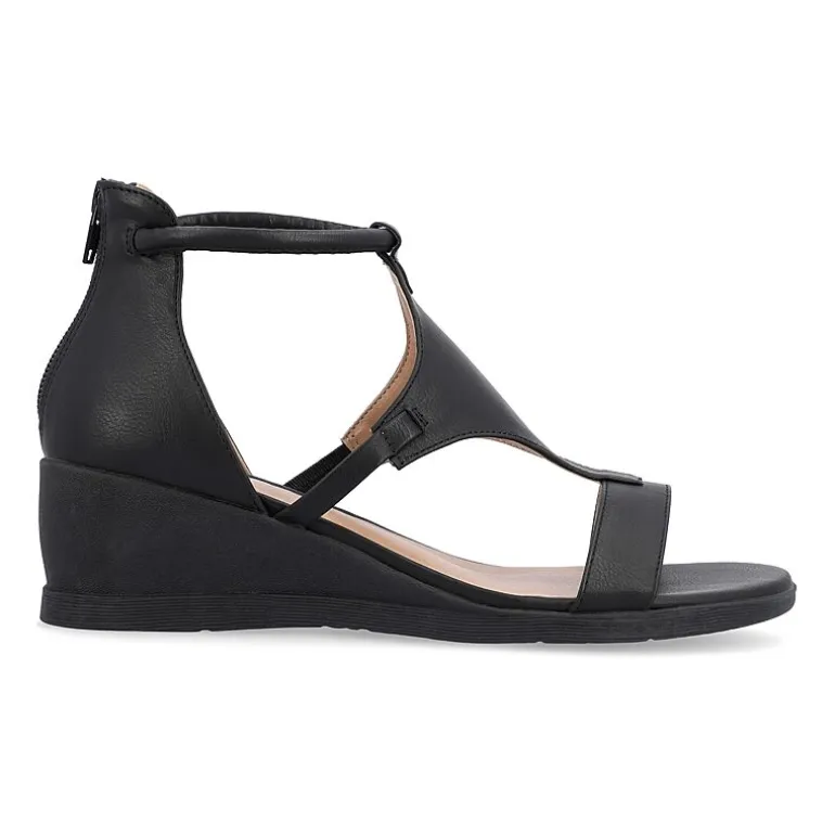 Journee Collection Womens Trayle Wedge Sandals