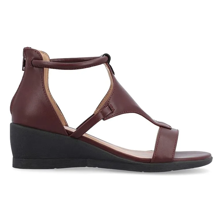Journee Collection Womens Trayle Wedge Sandals