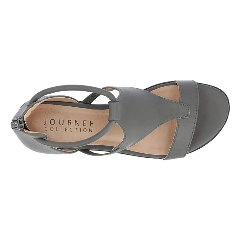 Journee Collection Womens Trayle Wedge Sandals