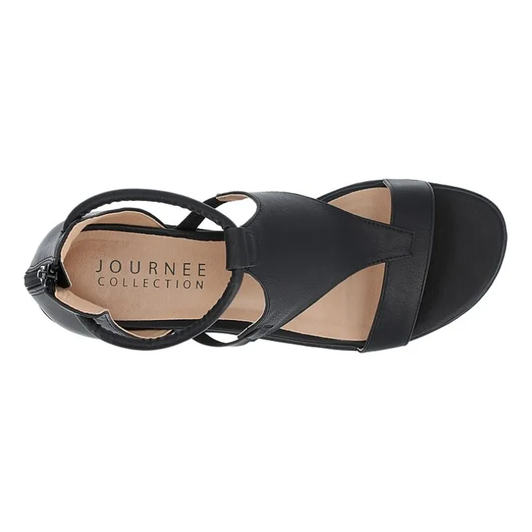 Journee Collection Womens Trayle Wedge Sandals
