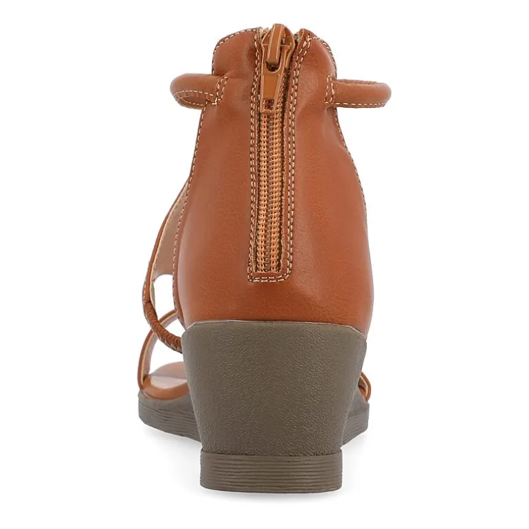 Journee Collection Womens Trayle Wedge Sandals