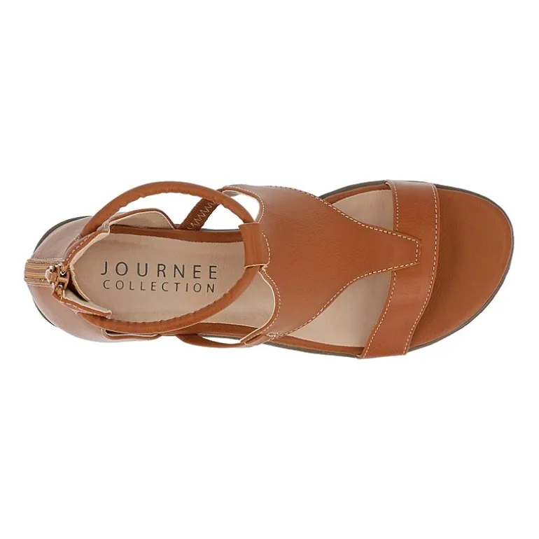 Journee Collection Womens Trayle Wedge Sandals