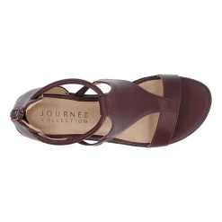 Journee Collection Womens Trayle Wedge Sandals