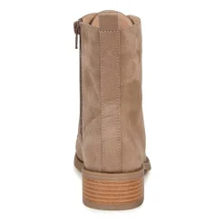 Journee Collection Womens Vienna Block Heel Combat Boots