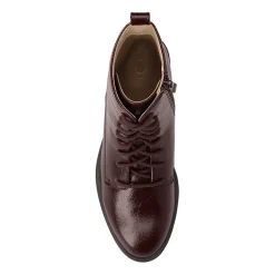 Journee Collection Womens Vienna Block Heel Combat Boots