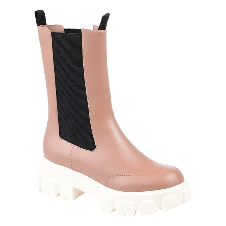 Journee Collection Womens Vista Block Heel Booties
