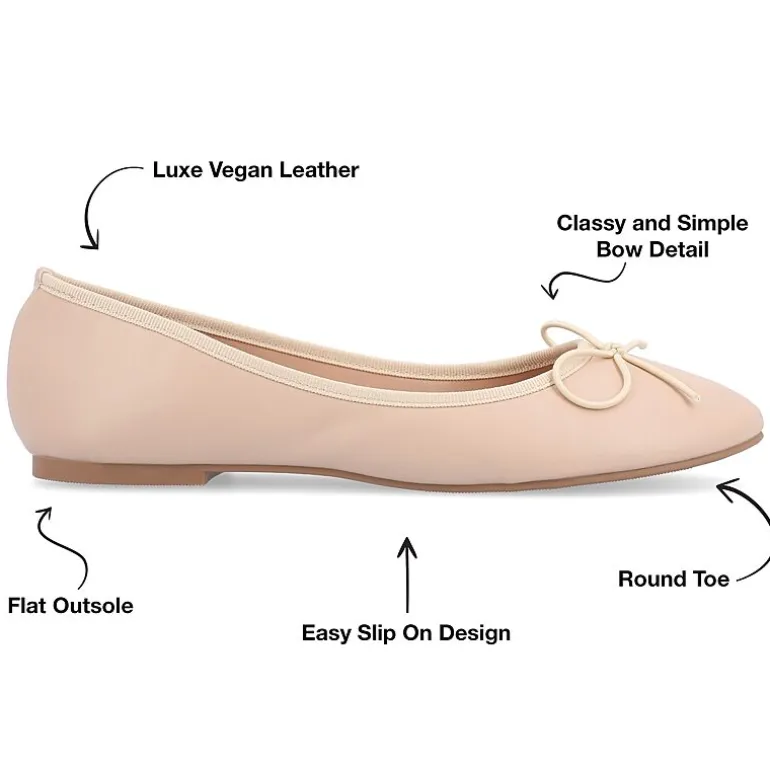 Journee Collection Womens Vika Ballet Flats