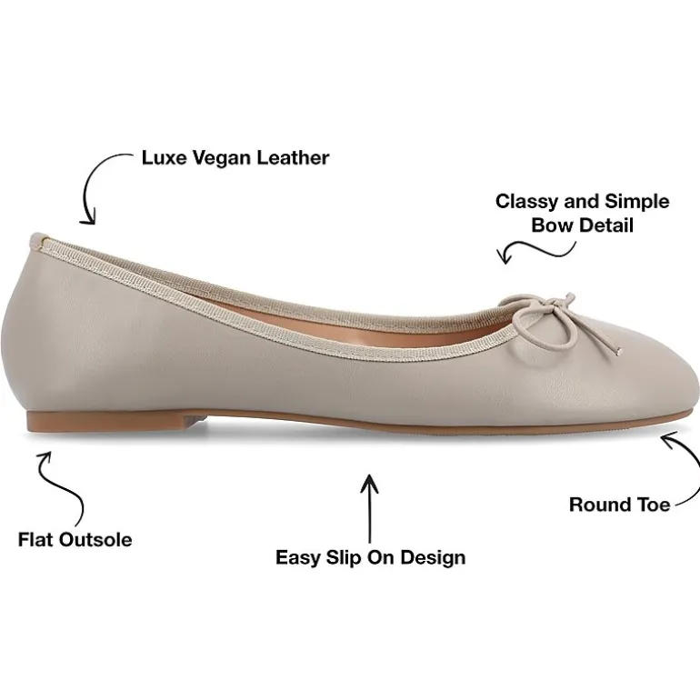 Journee Collection Womens Vika Ballet Flats