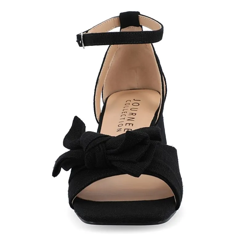 Journee Collection Womens Zevi Heeled Sandals