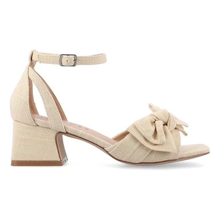 Journee Collection Womens Zevi Heeled Sandals