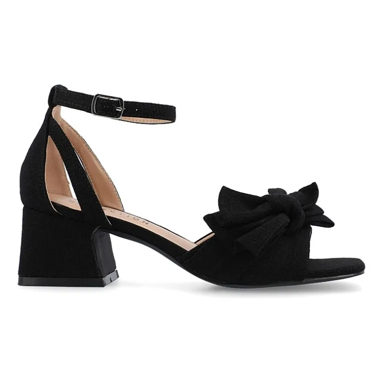 Journee Collection Womens Zevi Heeled Sandals