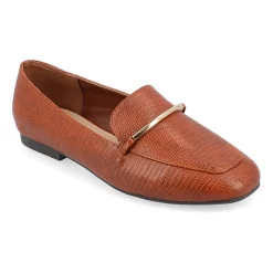 Journee Collection Wrenn Womens Moc Closed Toe Loafers