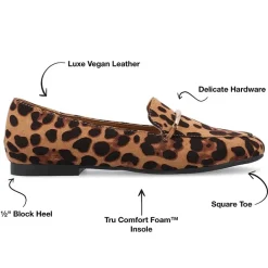 Journee Collection Wrenn Womens Moc Closed Toe Loafers