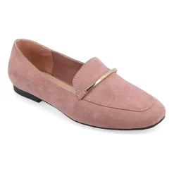 Journee Collection Wrenn Womens Moc Closed Toe Loafers