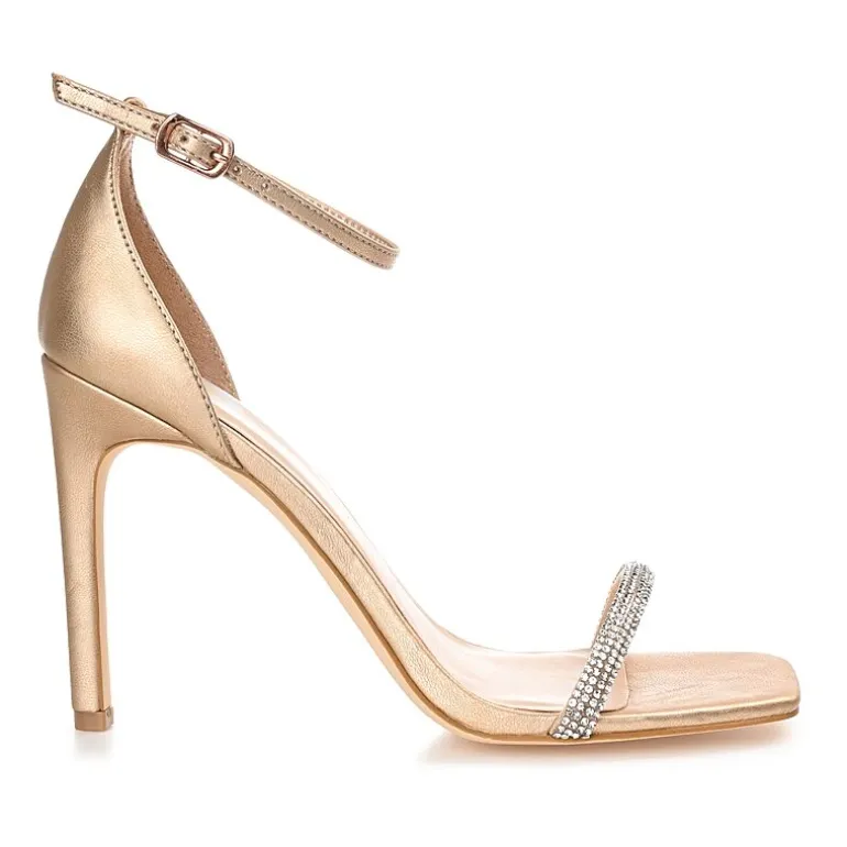Journee Collection Zoya Womens Round Open Toe Stiletto Heel Pumps
