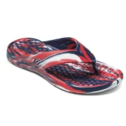 joybees® Unisex Adult Americana Collection Flip-Flops