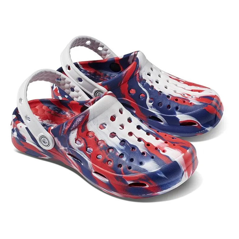 joybees® Unisex Adult Americana Collection Flip-Flops