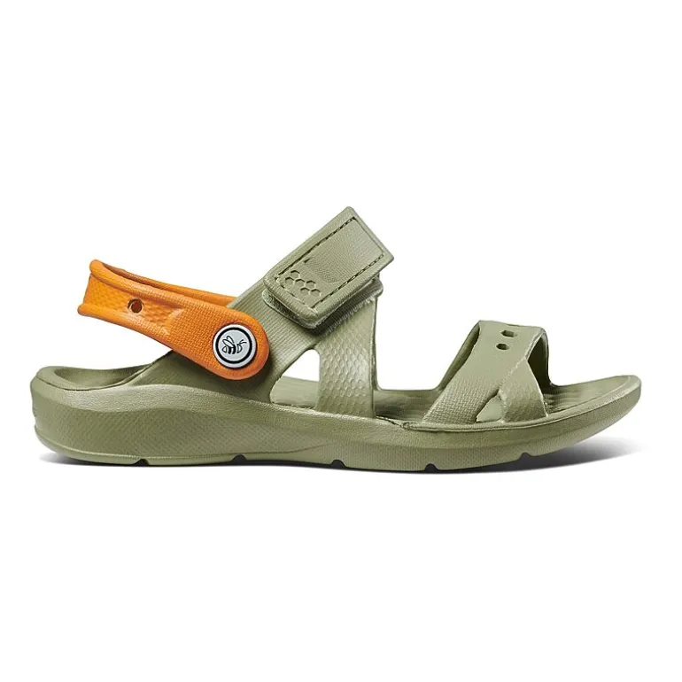 joybees® Unisex Kids Solid Adventure Strap Sandals