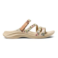 joybees® Womens Graphic Lakeshore Slide Sandals
