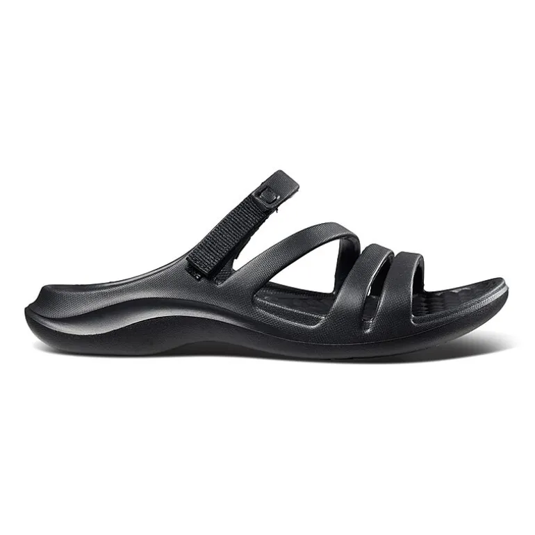 joybees® Womens Graphic Lakeshore Slide Sandals