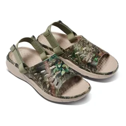 joybees® Womens Graphic Trekking Slide Sandals