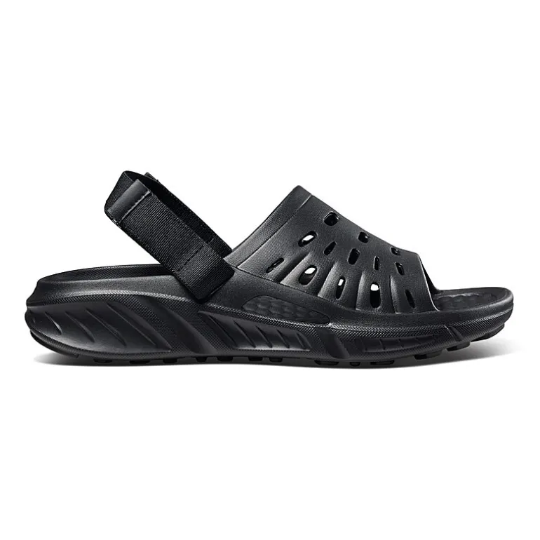 joybees® Womens Graphic Trekking Slide Sandals