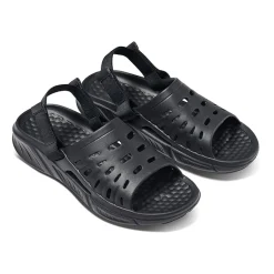 joybees® Womens Graphic Trekking Slide Sandals