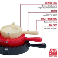 Joyce Chen 3-pc. Dumpling Press Set