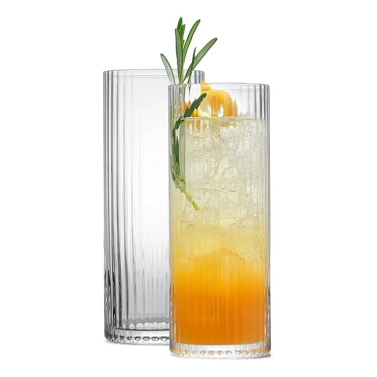 Joyjolt Elle Highball Set 2-pc. Highball Glasses