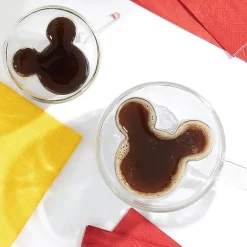 Joyjolt Mickey Mouse 3D 2-pc. Cappuccino Cup