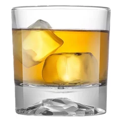 Joyjolt Radiant Tumblers - 10 Oz - Set Of 4 Double Old Fashioned