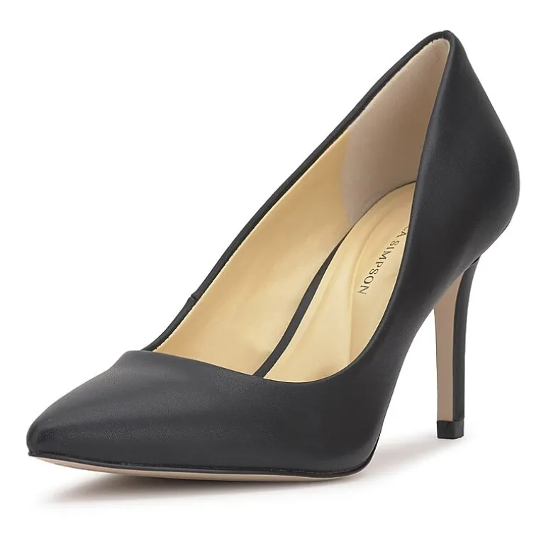 JS Jessica Simpson Apelhan Womens Pointed Closed Toe Stiletto Heel Pumps