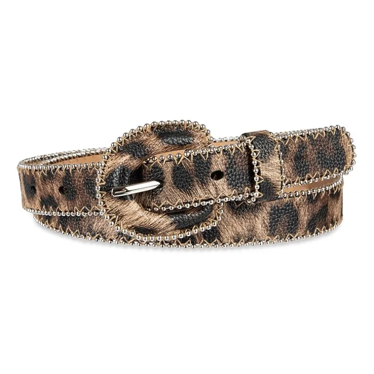 JS Jessica Simpson 1" Ball Chain Covered Womens Belt