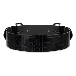 JS Jessica Simpson 2.5" Double Bucke Womens Belt
