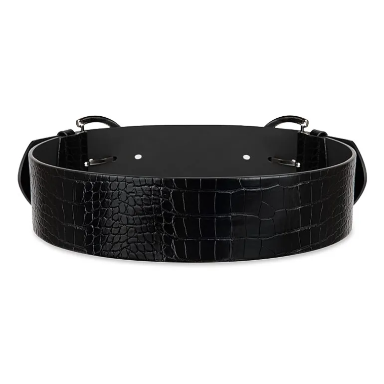 JS Jessica Simpson 2.5" Double Bucke Womens Belt