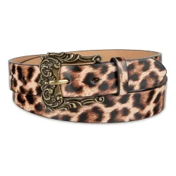 JS Jessica Simpson Ornate Buckle Womens Belt