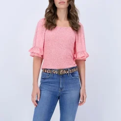 JS Jessica Simpson Ornate Buckle Womens Belt