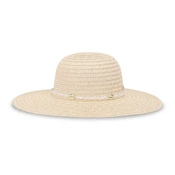 JS Jessica Simpson Pearl Band Womens Floppy Hat