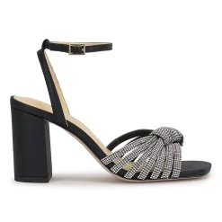 JS Jessica Simpson Sennsol Womens Round Open Toe Block Heel Pumps