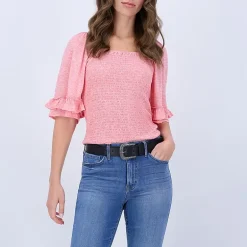 JS Jessica Simpson 1.5" Stitched Western Womens Belt