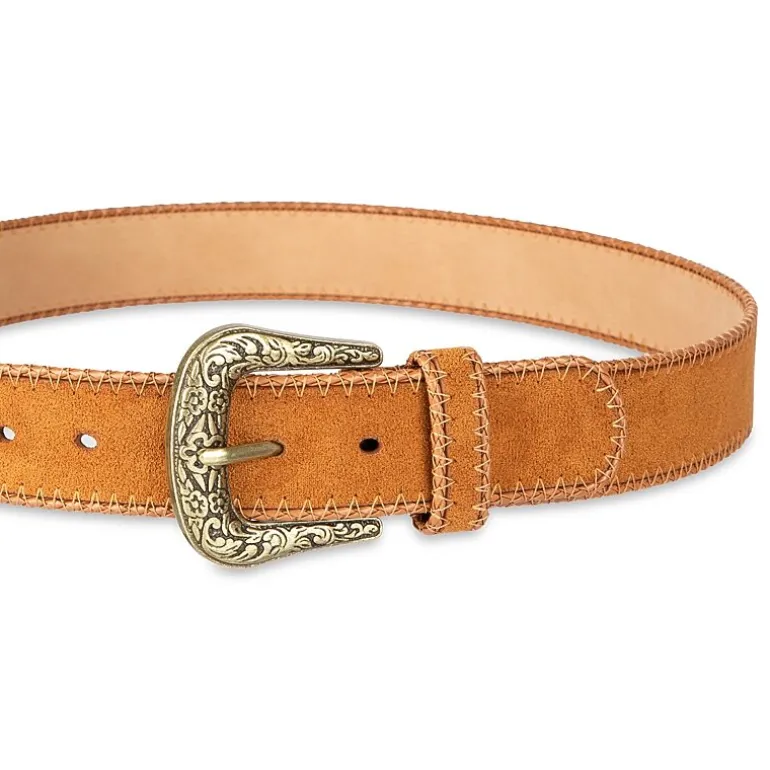 JS Jessica Simpson 1.5" Stitched Western Womens Belt