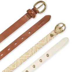 JS Jessica Simpson Web Center 2-pc. Womens Belt