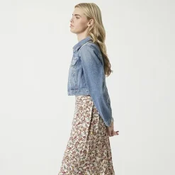 JS Jessica Simpson Womens Denim Midweight Jacket